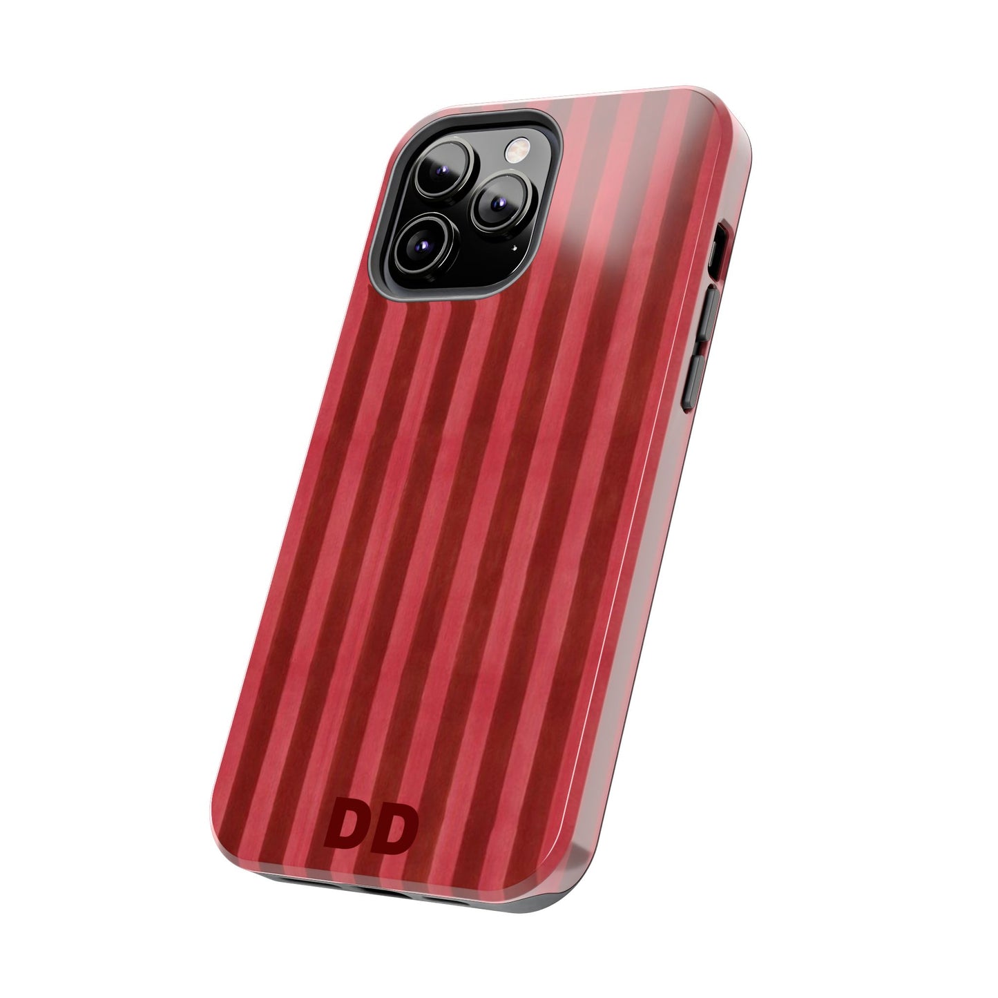 Red Pin Stripe Phone Case