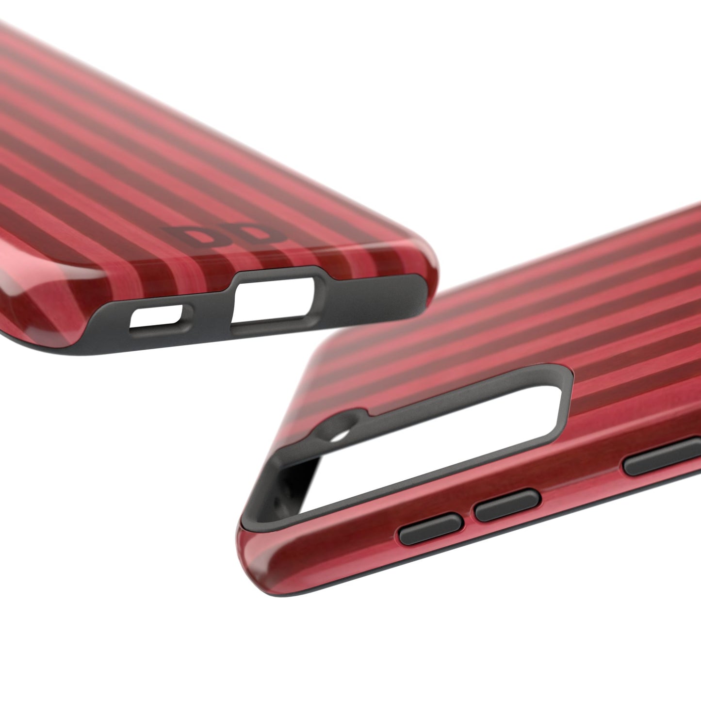 Red Pin Stripe Phone Case