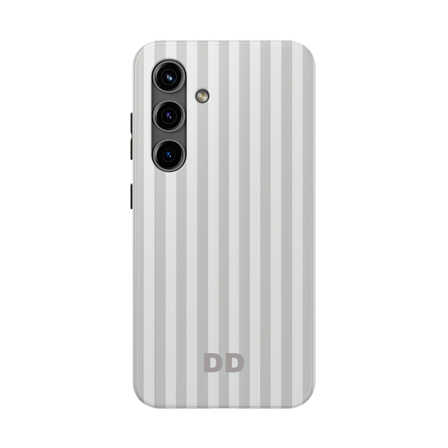 White Pin Stripe Phone Case