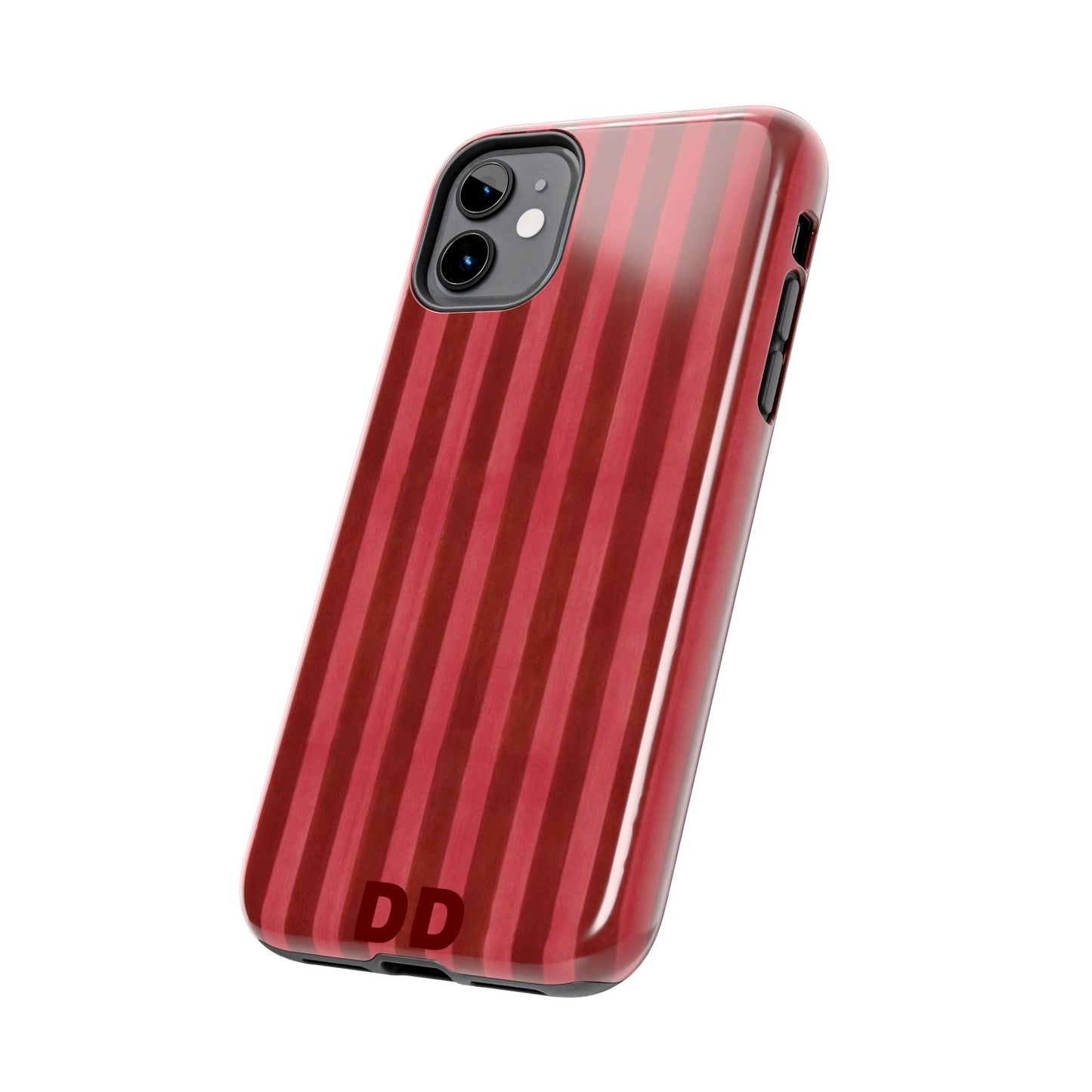 Red Pin Stripe Phone Case