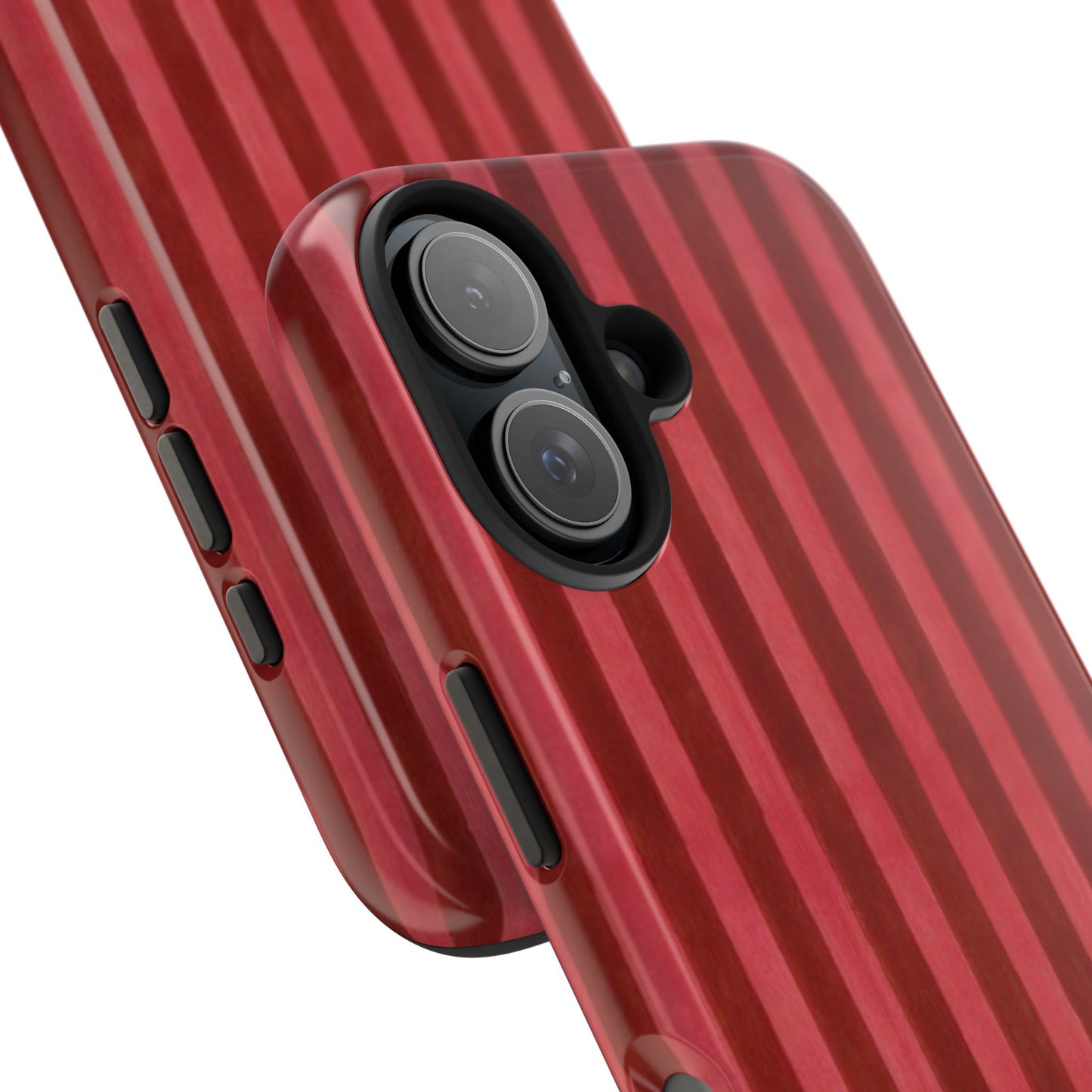 Red Pin Stripe Phone Case