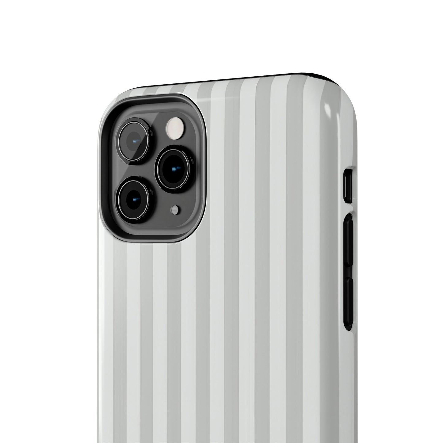 White Pin Stripe Phone Case