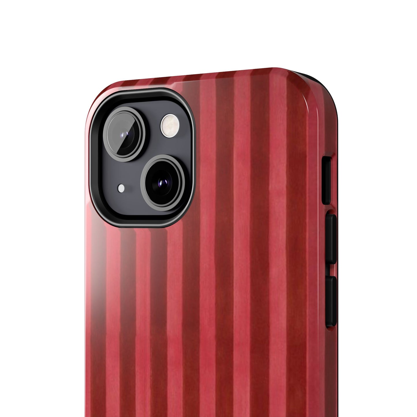 Red Pin Stripe Phone Case