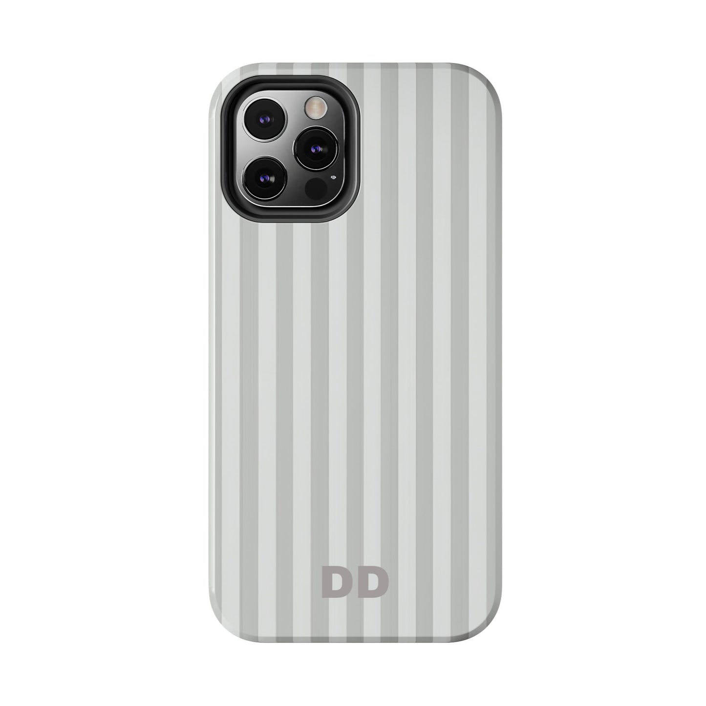 White Pin Stripe Phone Case