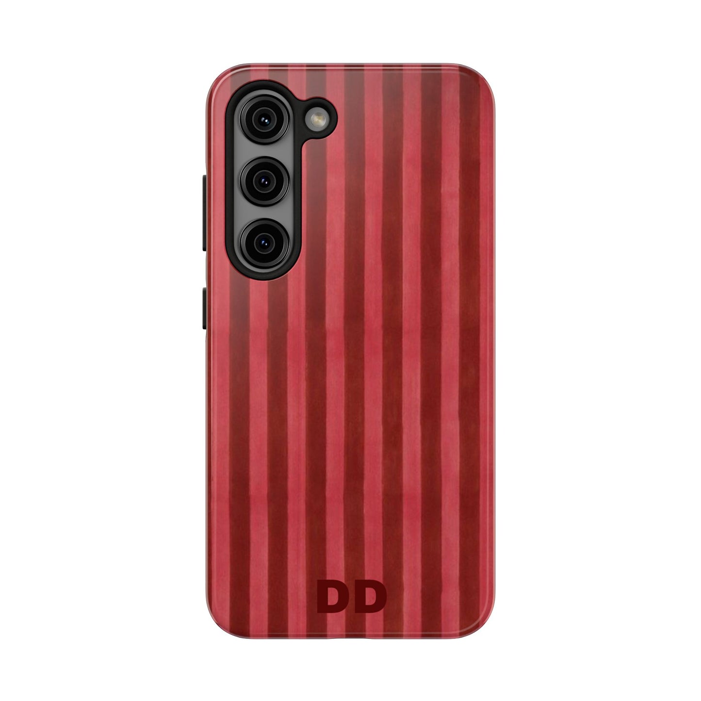 Red Pin Stripe Phone Case
