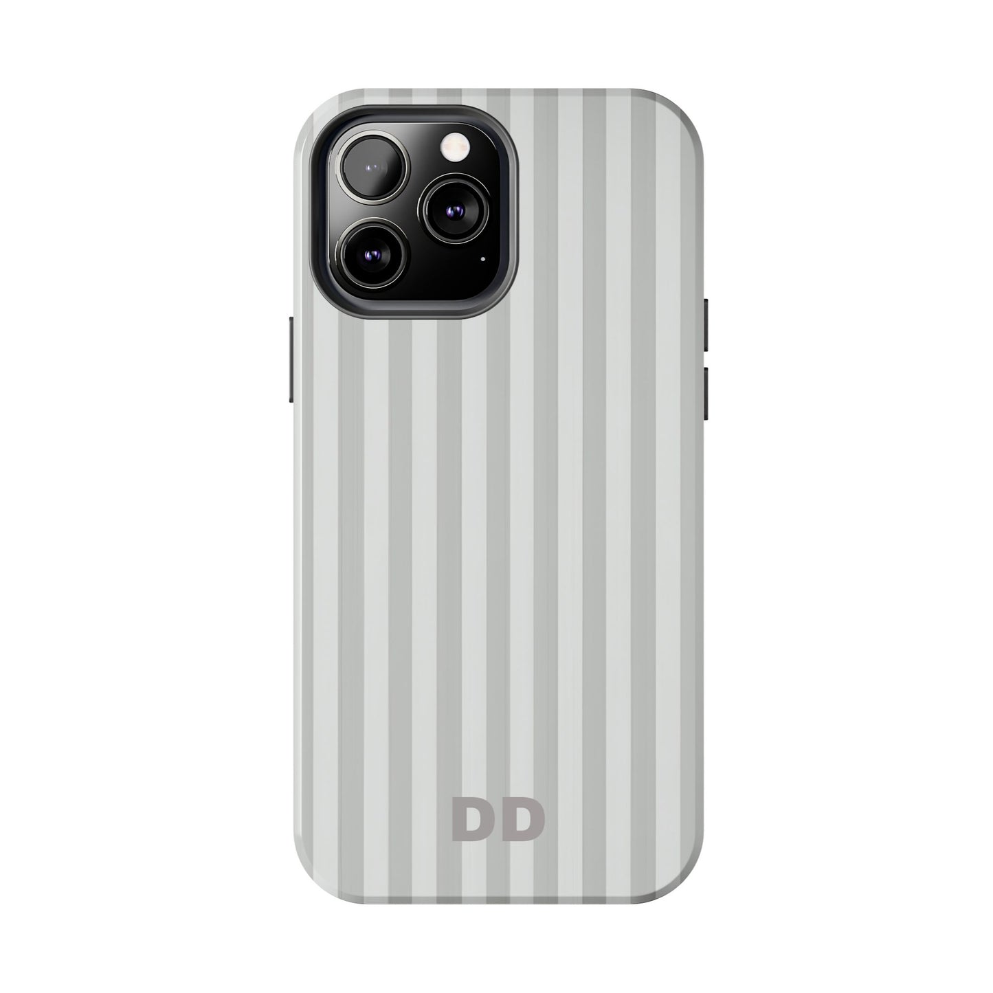 White Pin Stripe Phone Case