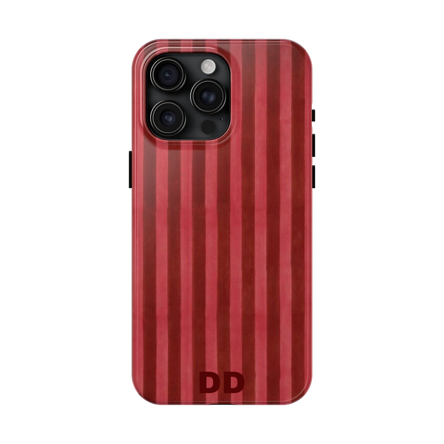 Red Pin Stripe Phone Case