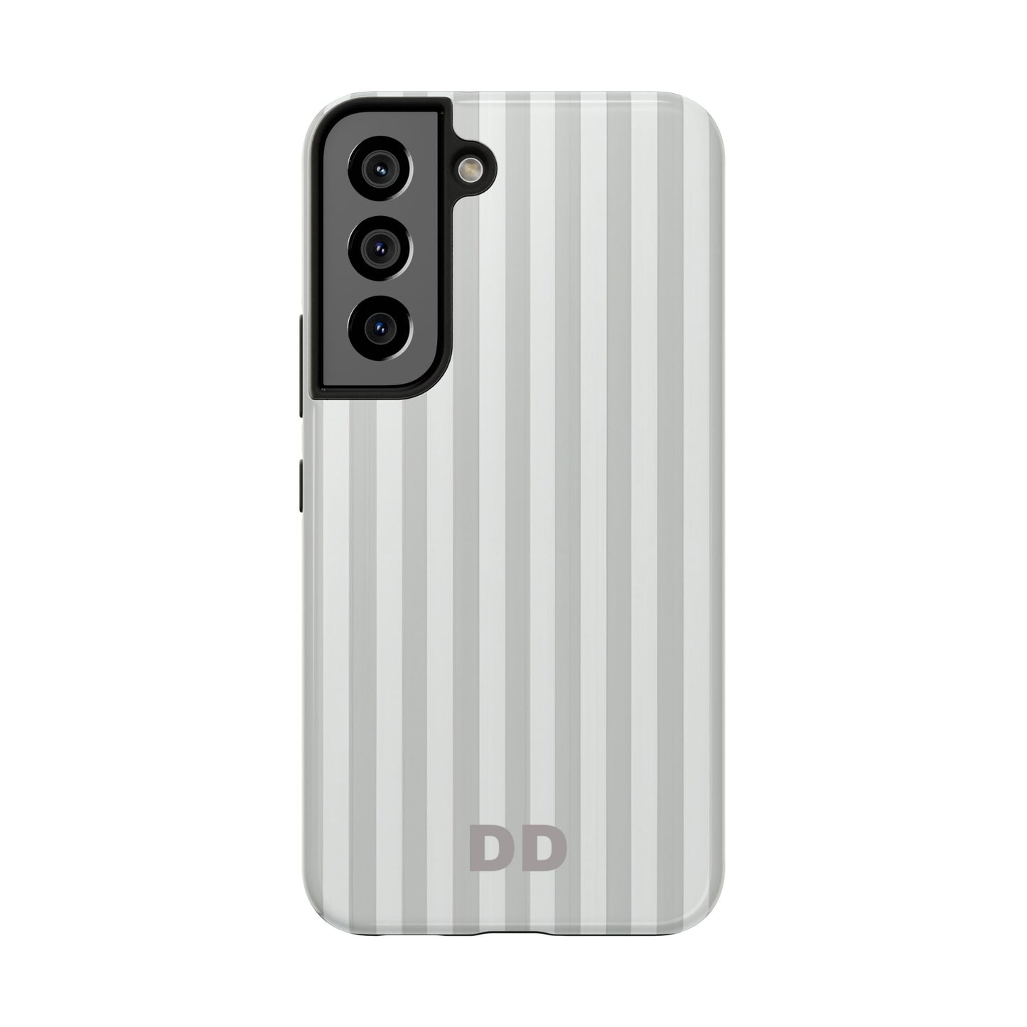 White Pin Stripe Phone Case