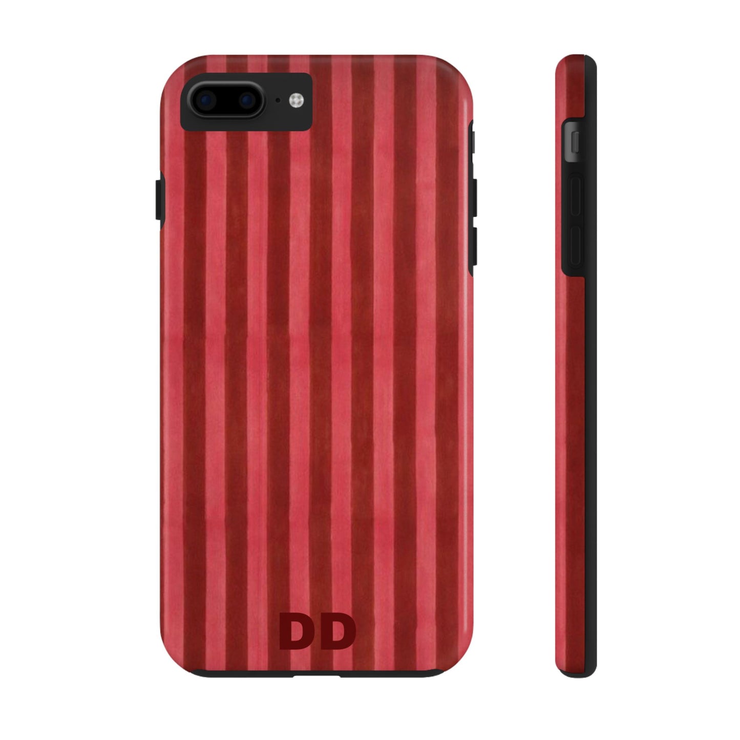 Red Pin Stripe Phone Case