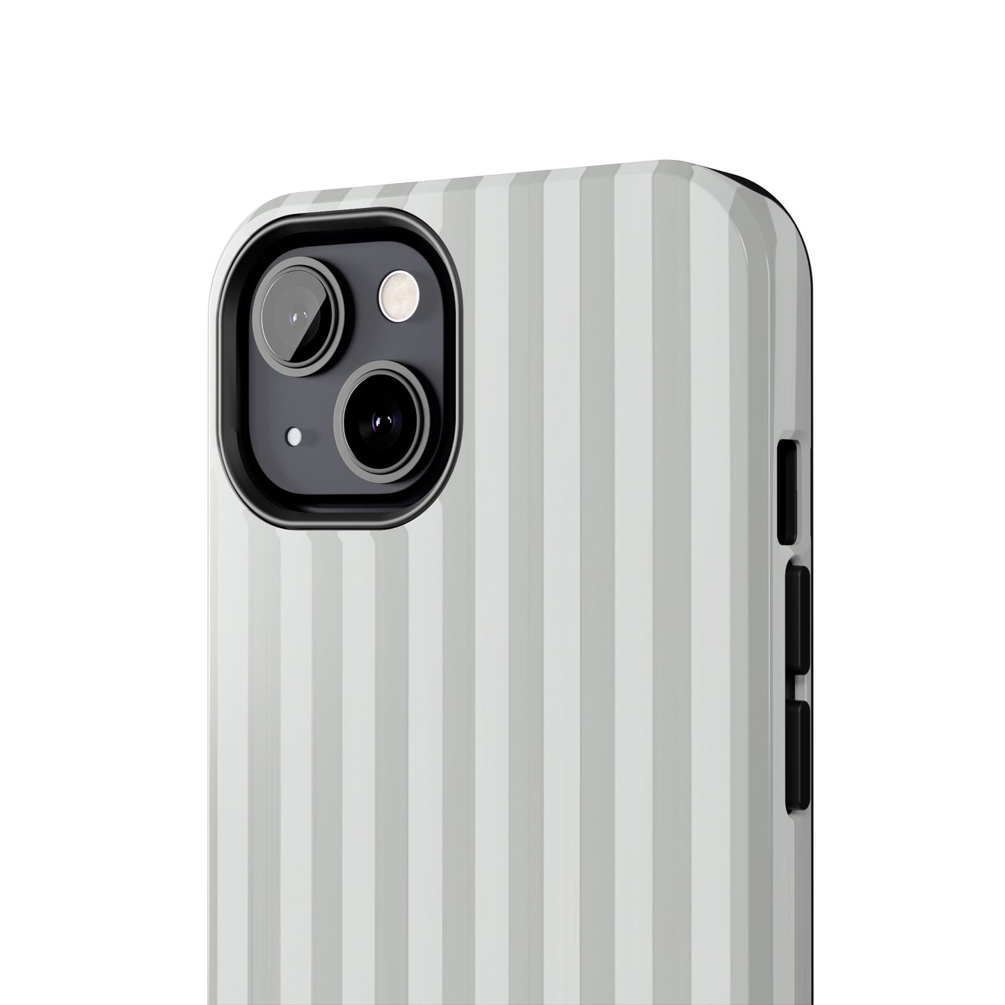 White Pin Stripe Phone Case