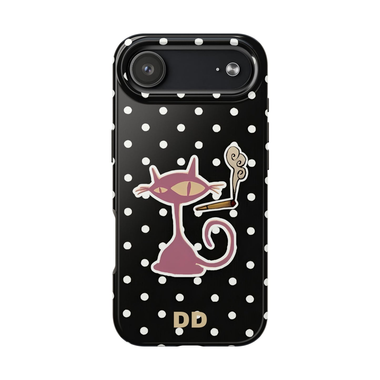 Black Le Cat Phone Case