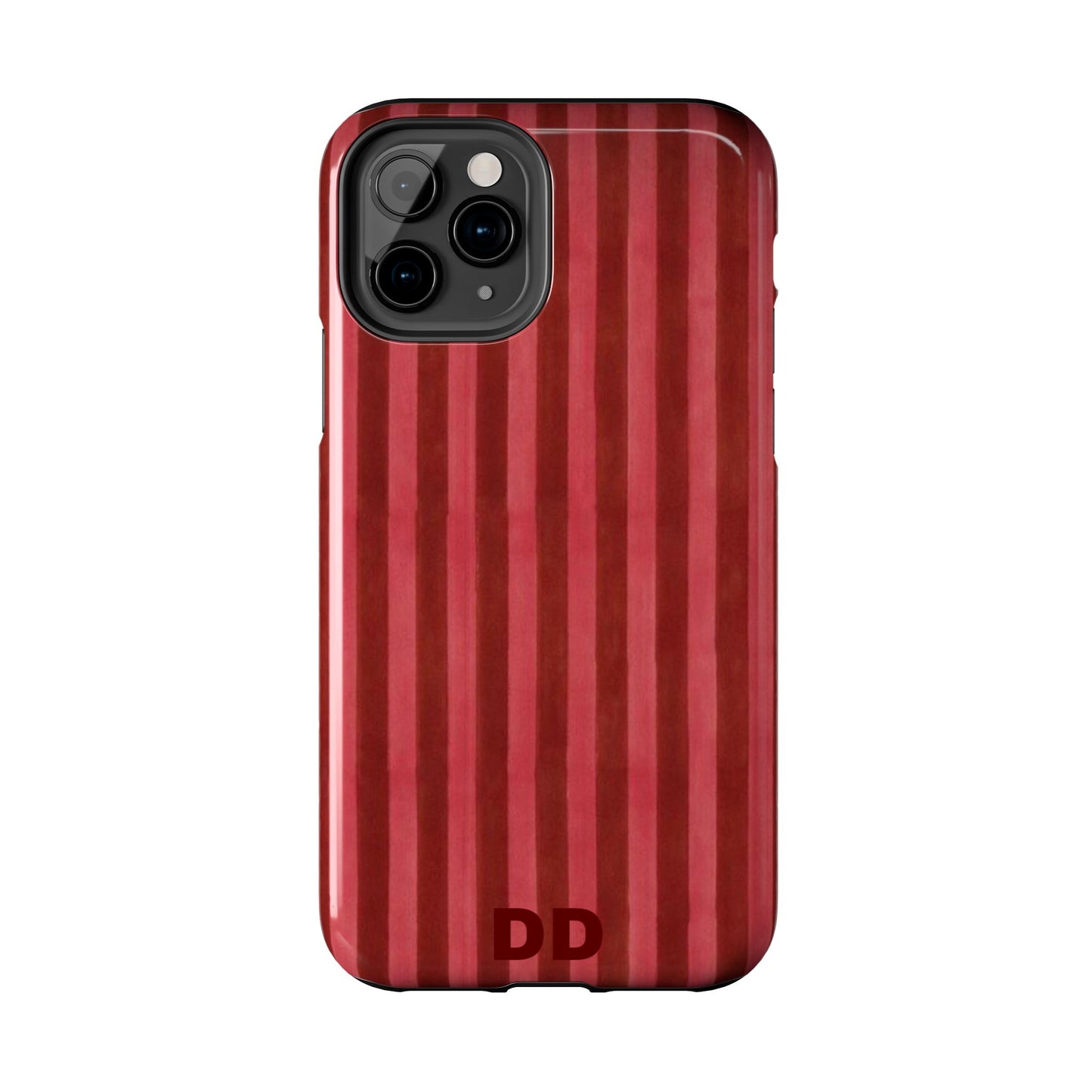 Red Pin Stripe Phone Case