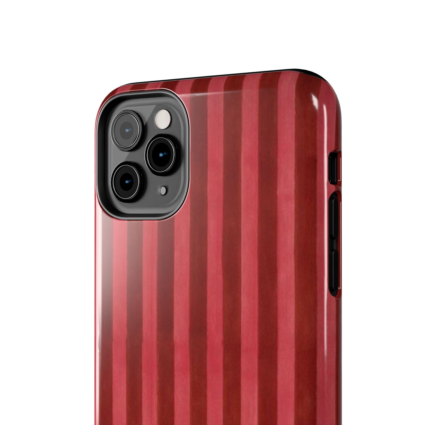 Red Pin Stripe Phone Case