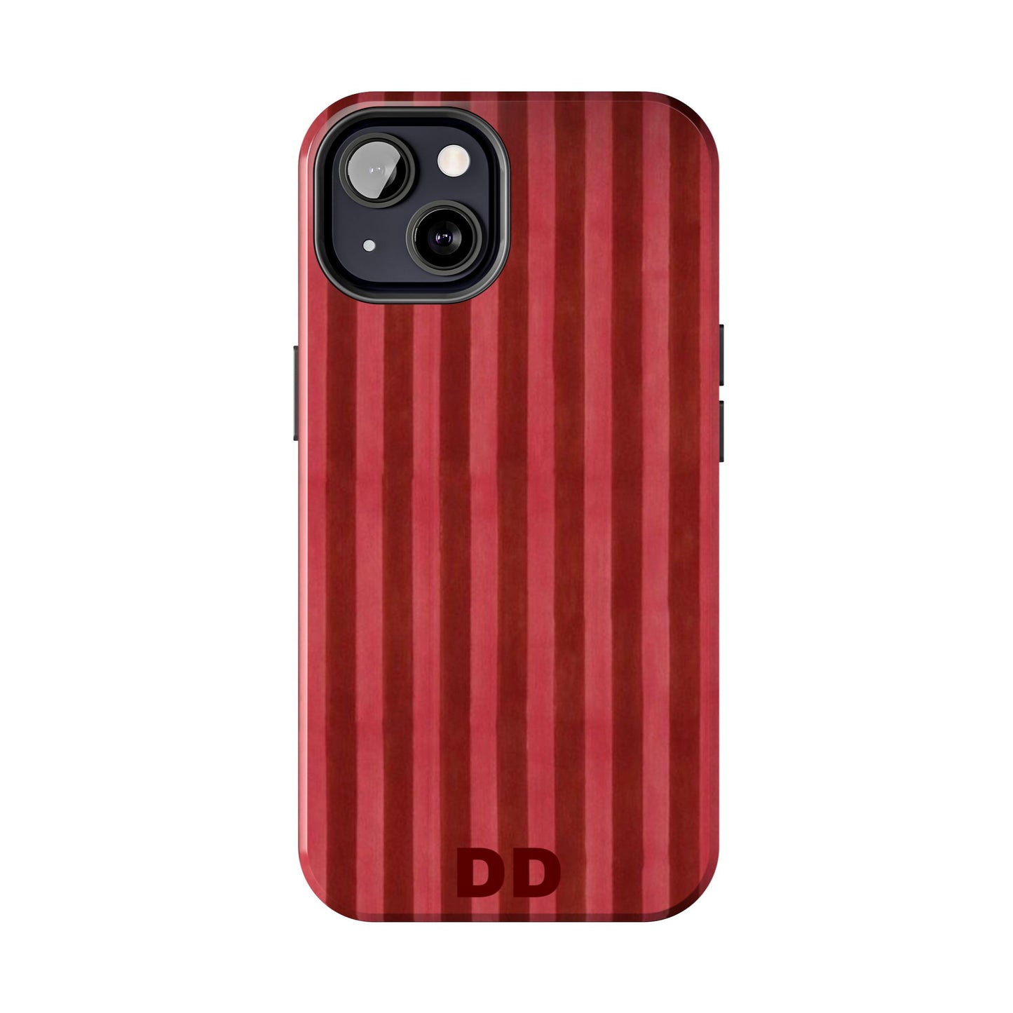 Red Pin Stripe Phone Case
