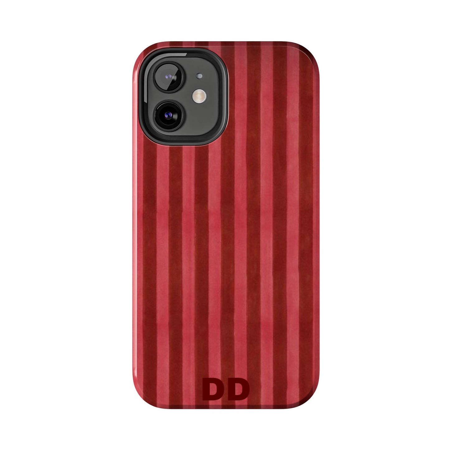 Red Pin Stripe Phone Case