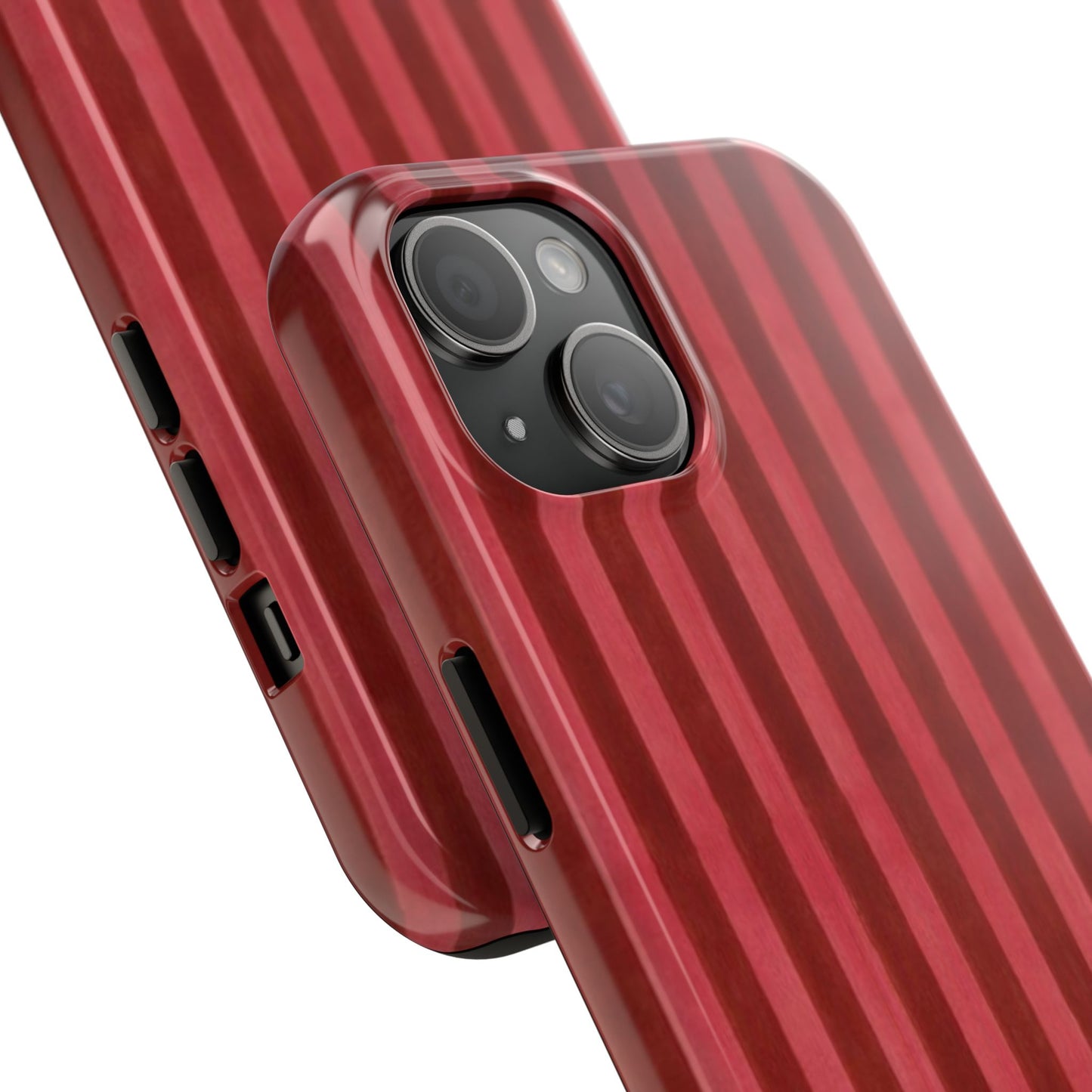 Red Pin Stripe Phone Case