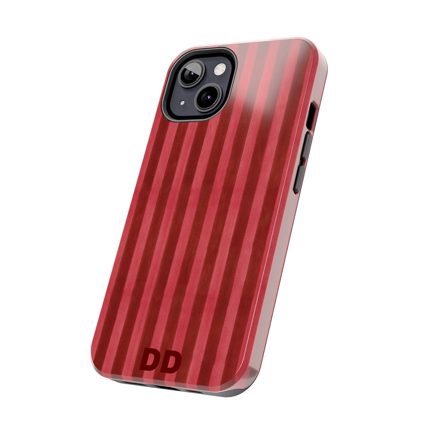Red Pin Stripe Phone Case