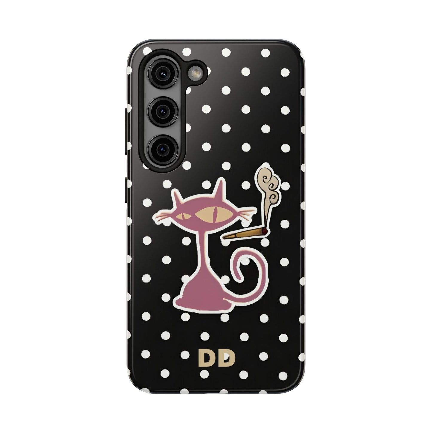 Black Le Cat Phone Case