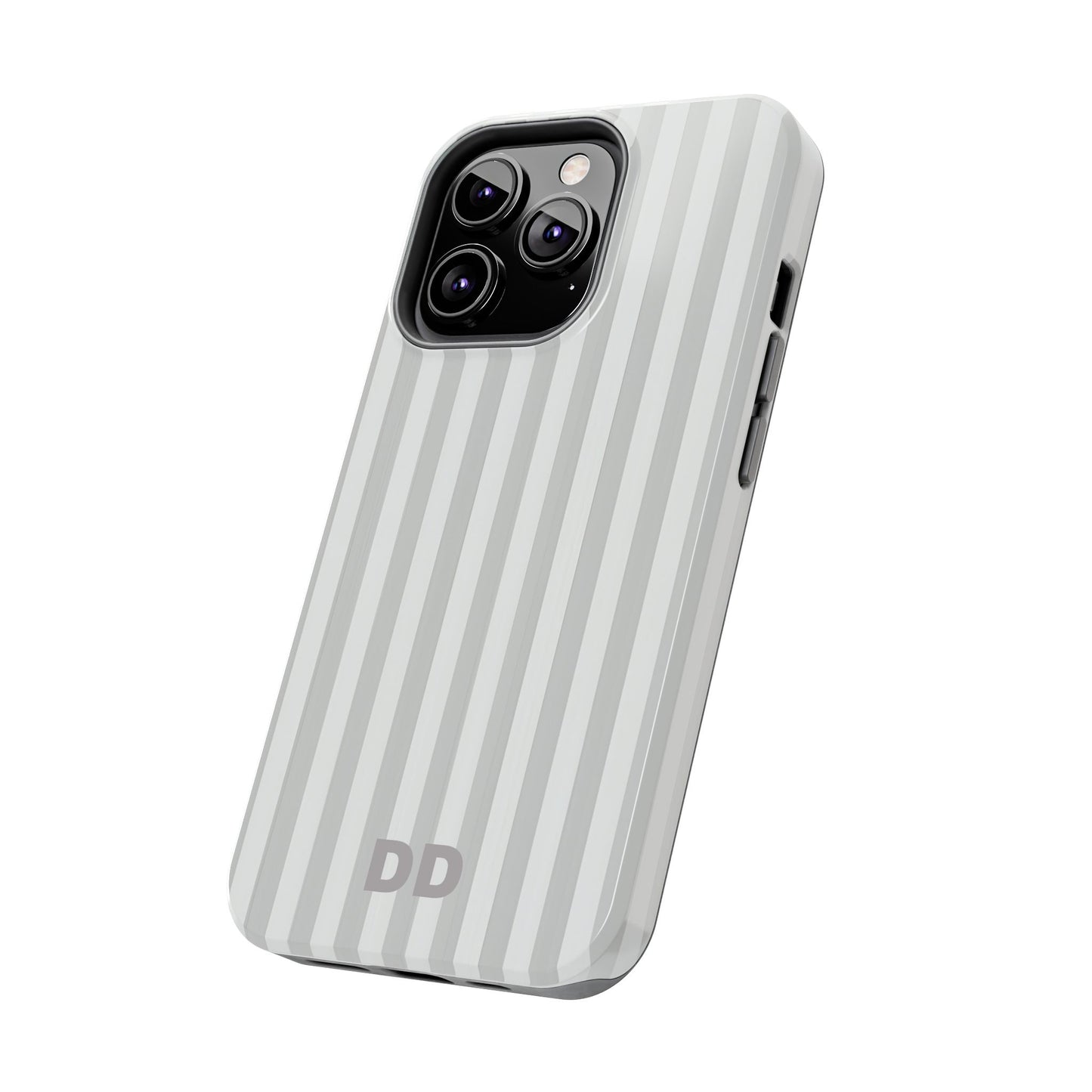 White Pin Stripe Phone Case
