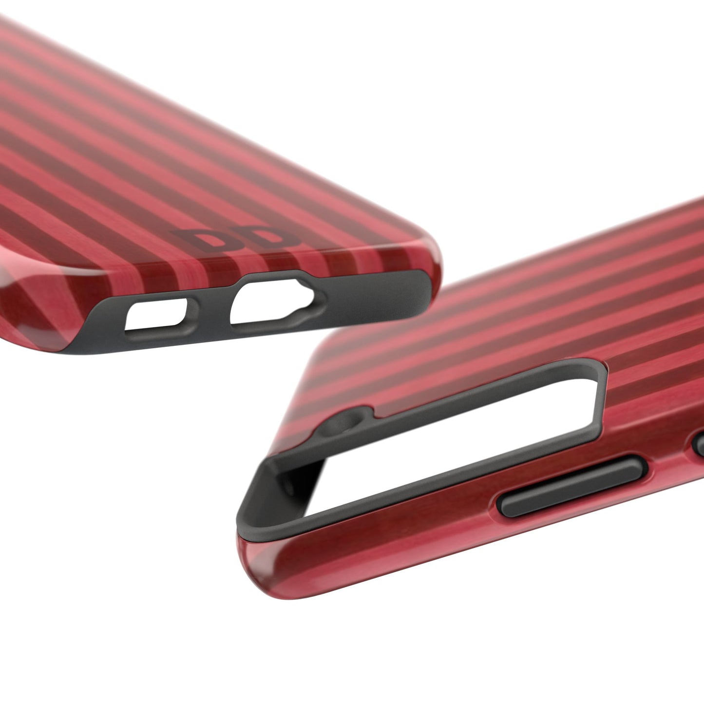 Red Pin Stripe Phone Case