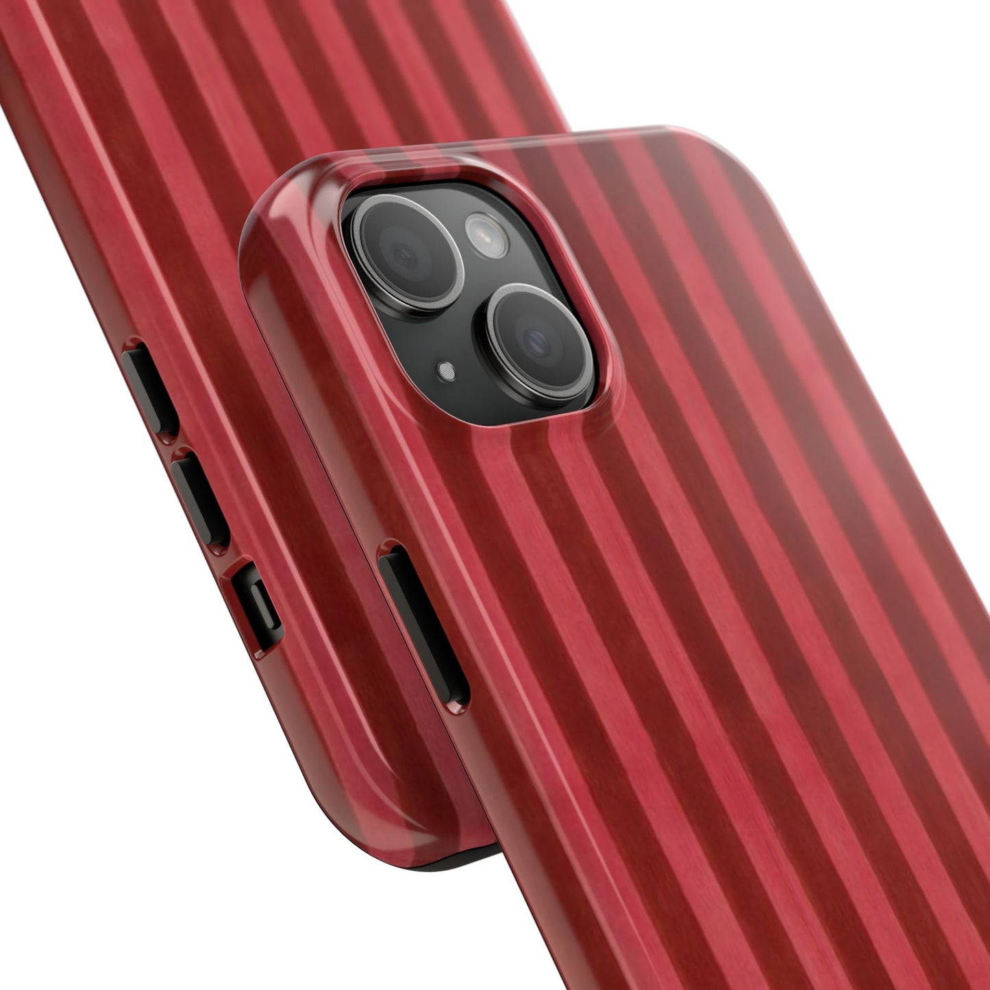 Red Pin Stripe Phone Case