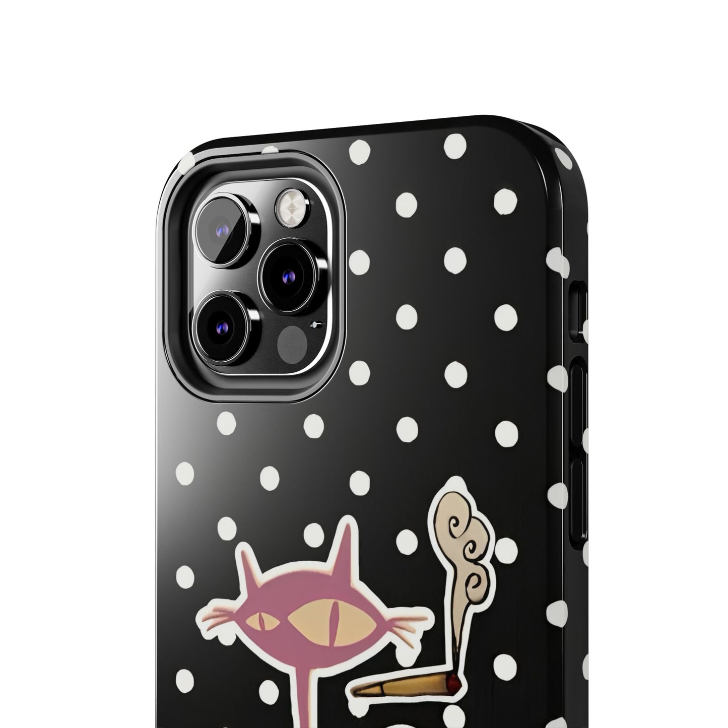 Black Le Cat Phone Case