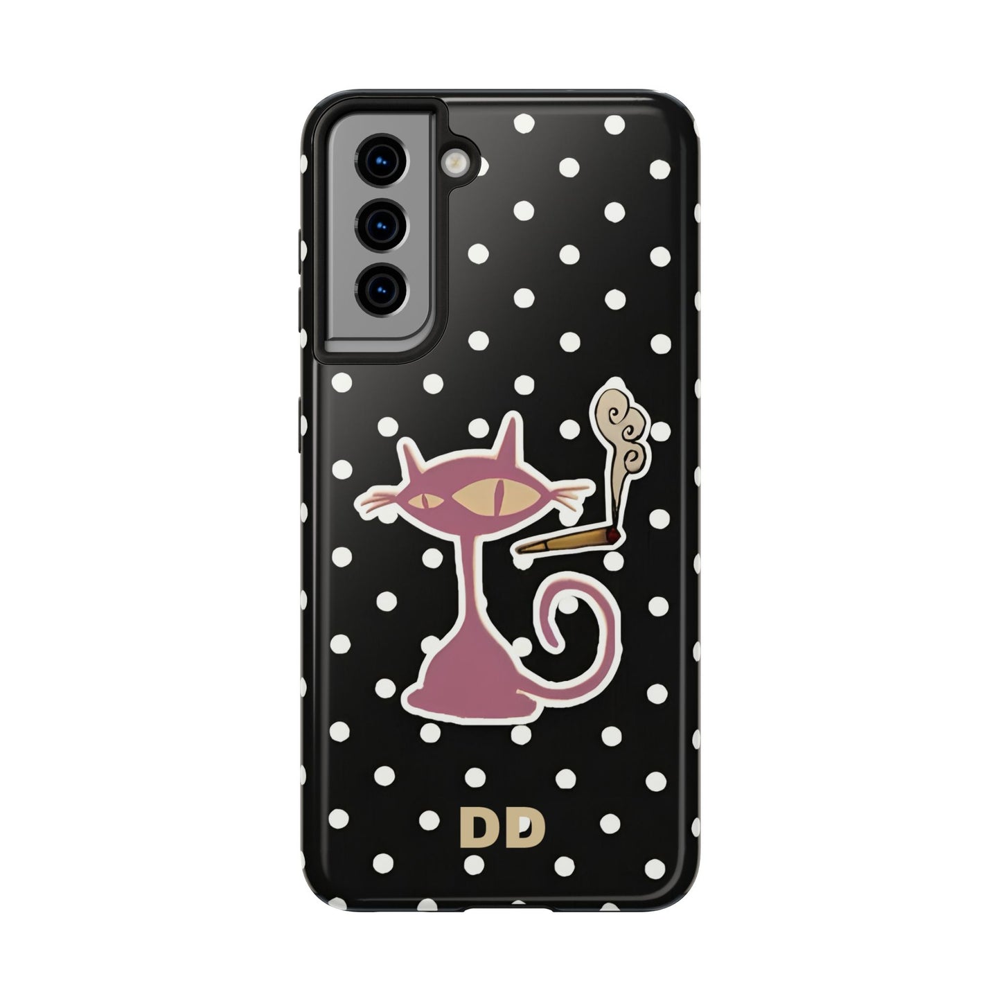 Black Le Cat Phone Case