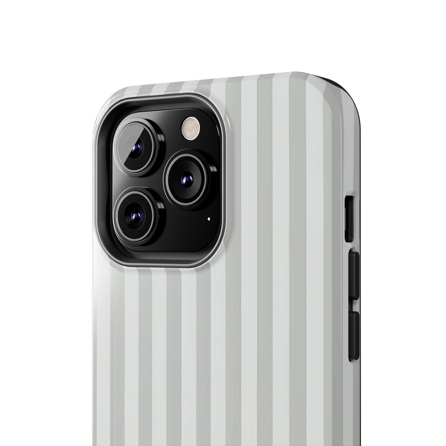 White Pin Stripe Phone Case