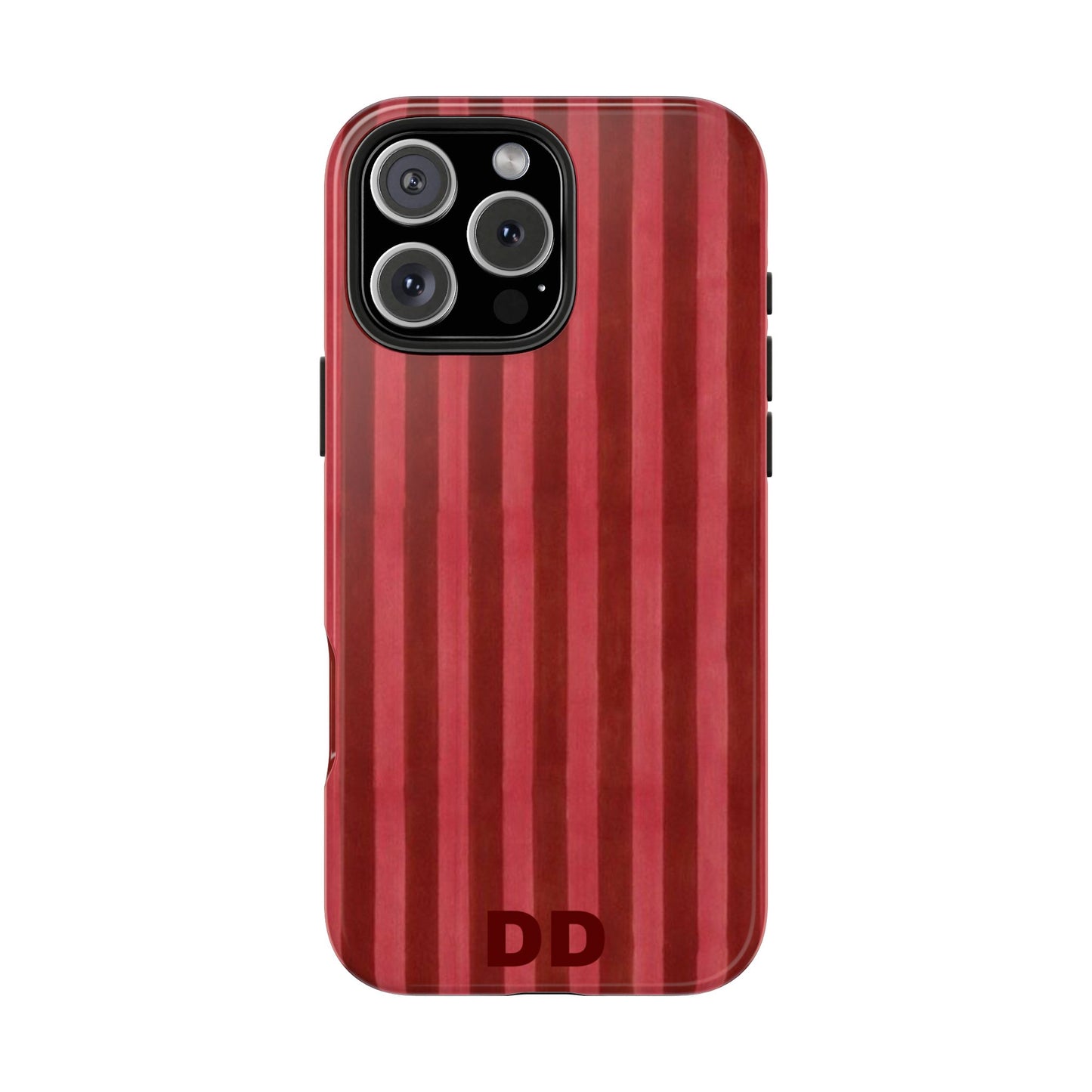 Red Pin Stripe Phone Case