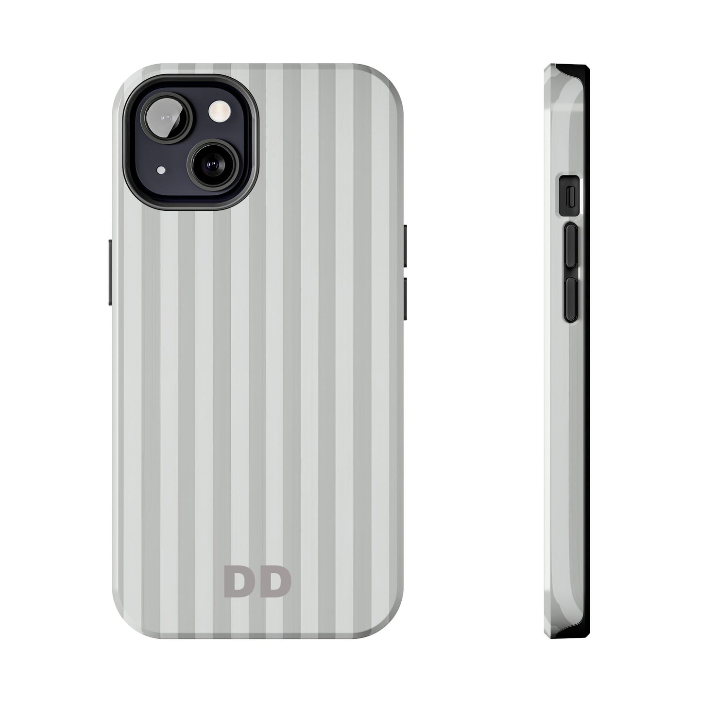 White Pin Stripe Phone Case