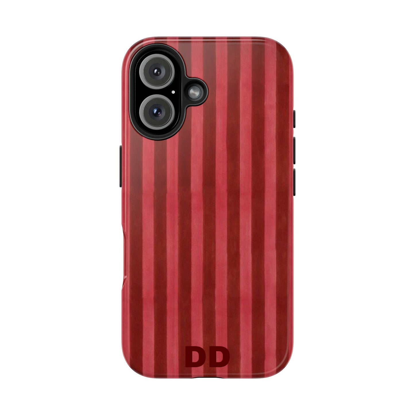 Red Pin Stripe Phone Case