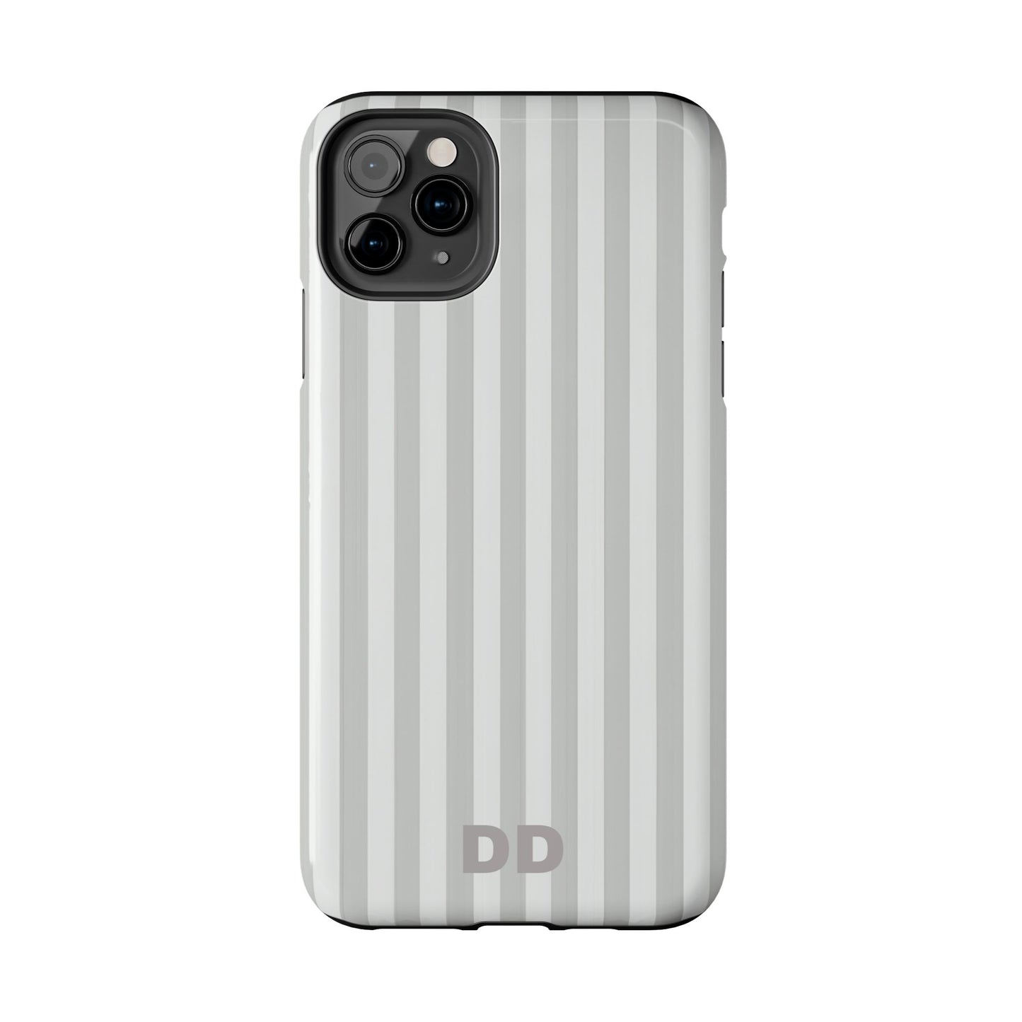 White Pin Stripe Phone Case