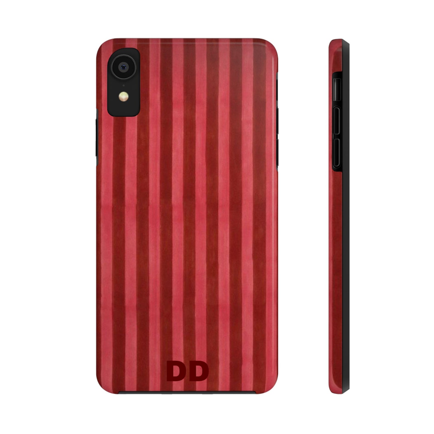 Red Pin Stripe Phone Case