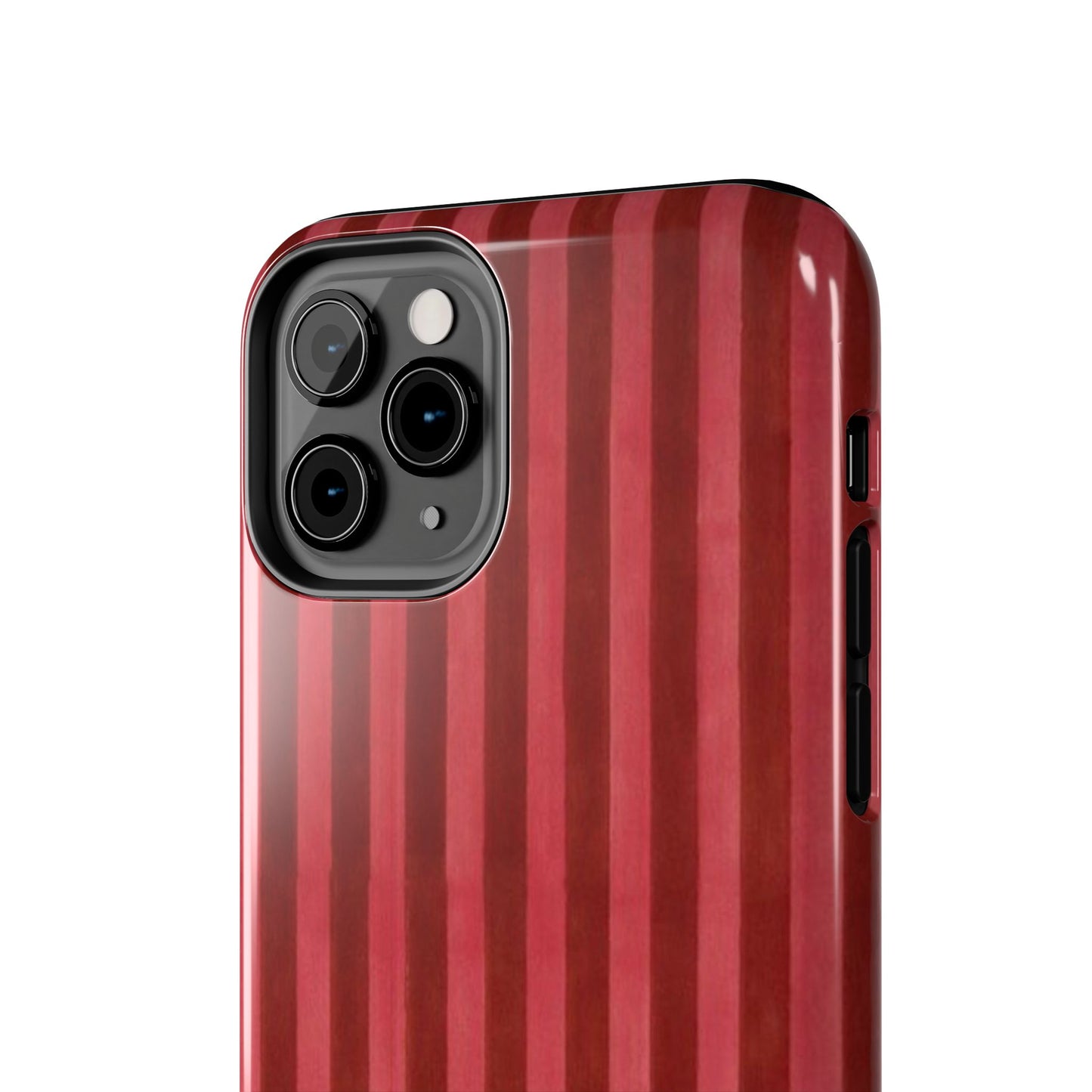 Red Pin Stripe Phone Case