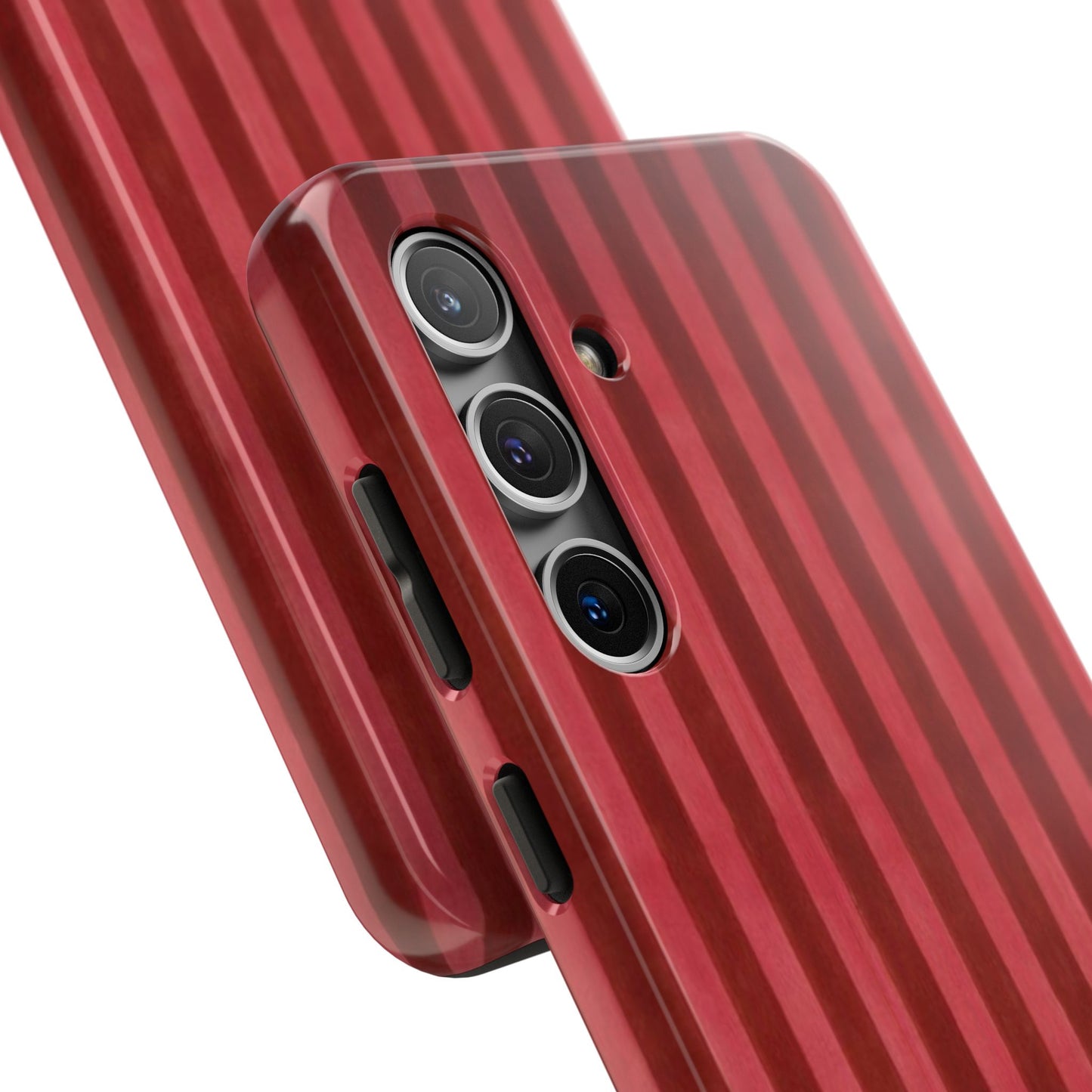 Red Pin Stripe Phone Case