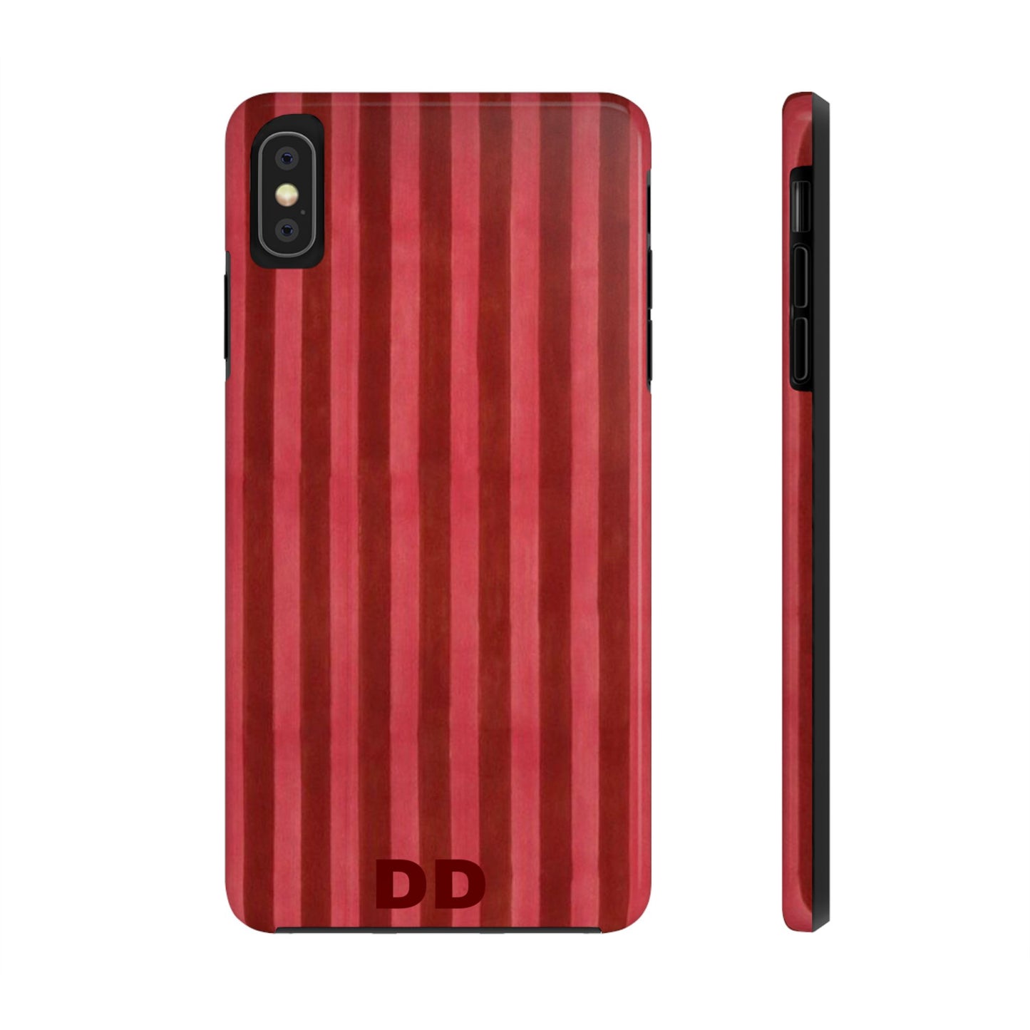 Red Pin Stripe Phone Case