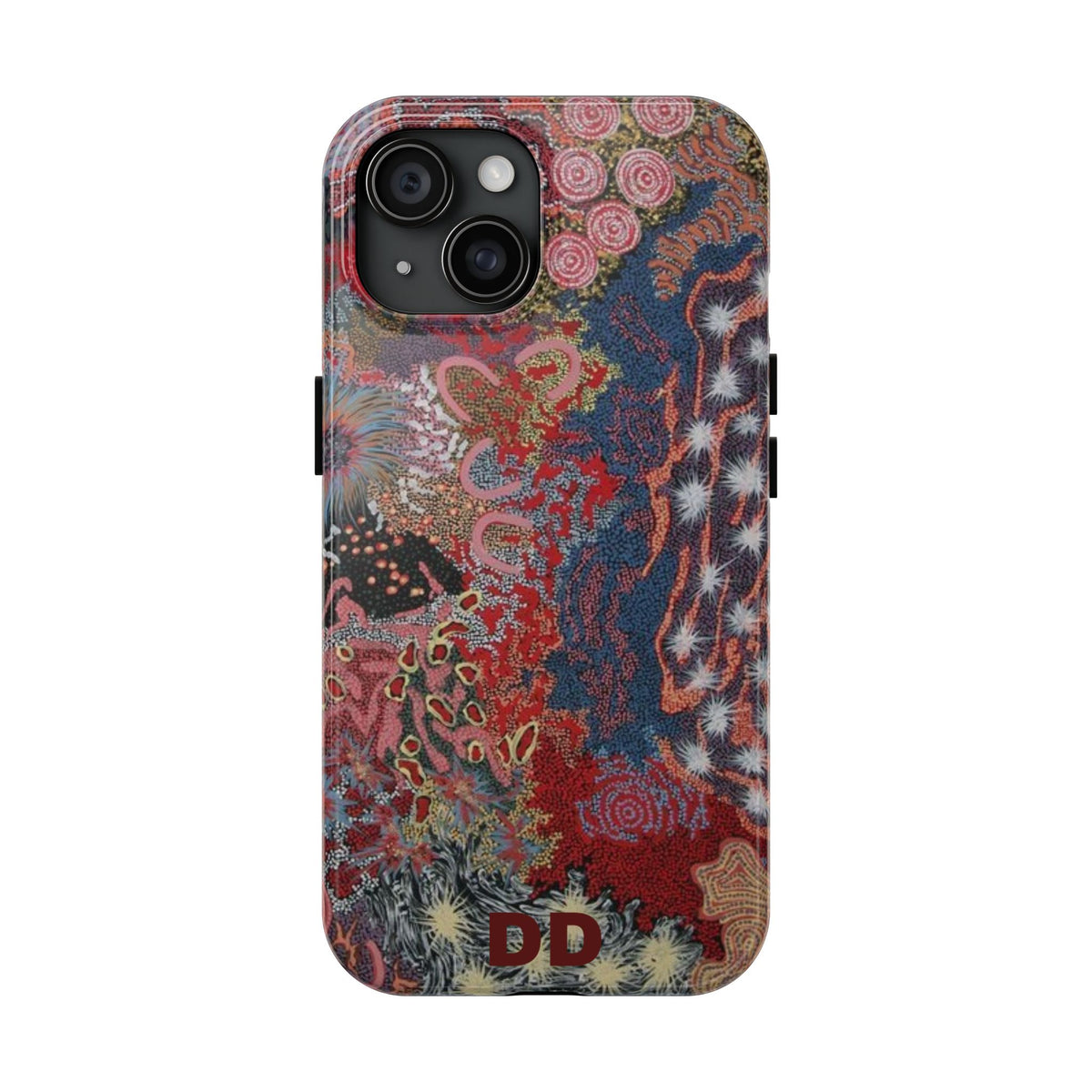 Mosaic Patchwork Phone Case for iPhone 15 — Multicolour Geometric — MagSafe Compatible | Digital Divas