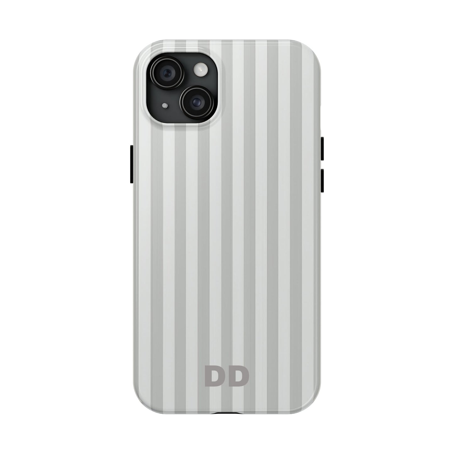 White Pin Stripe Phone Case
