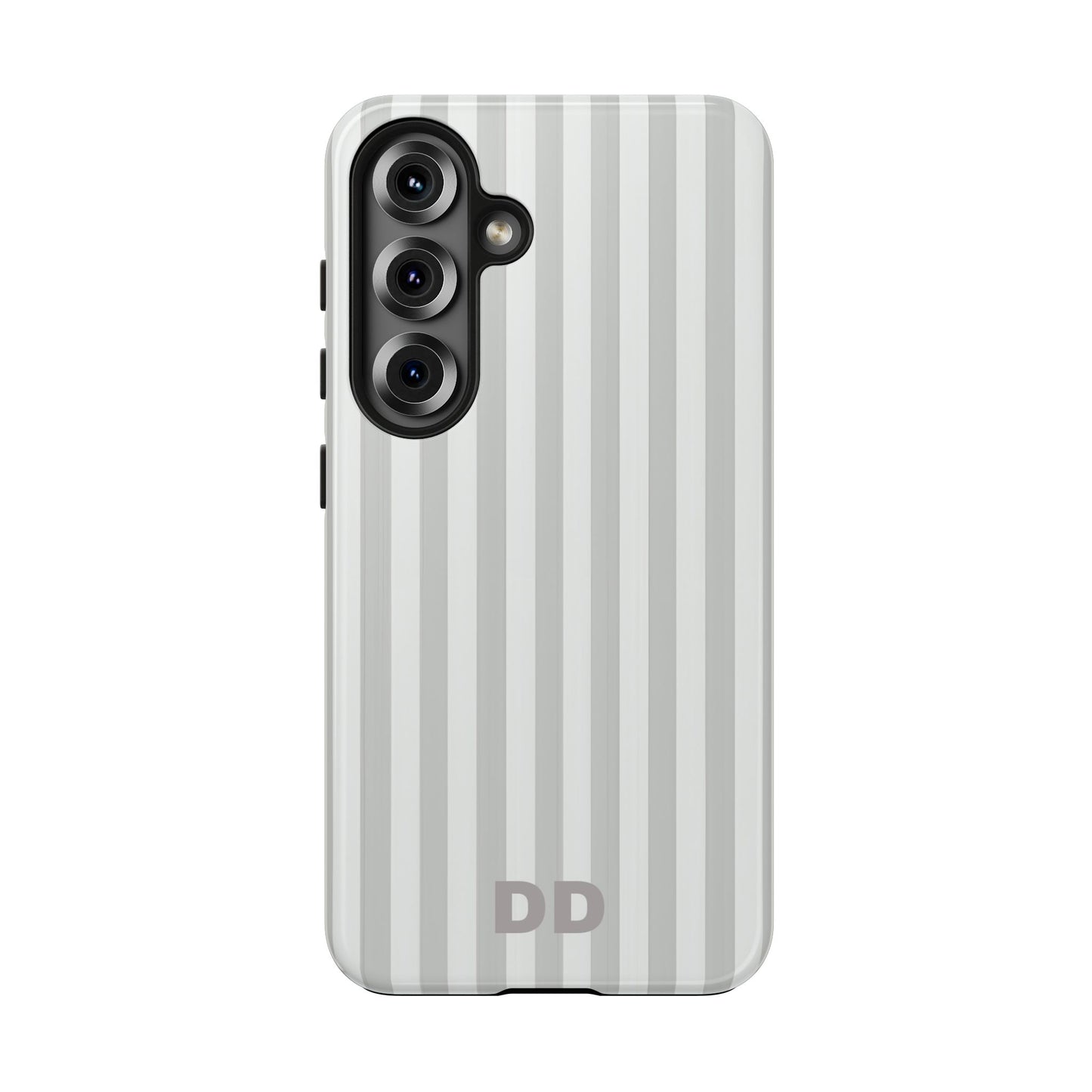 White Pin Stripe Phone Case