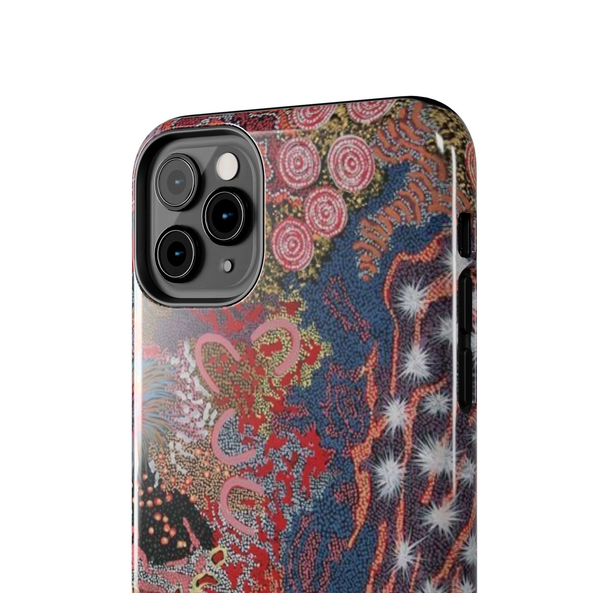 Mosaic Patchwork Phone Case — Multicolour Rainbow Geometric Mosaic Design, view 17 — MagSafe Compatible | Digital Divas
