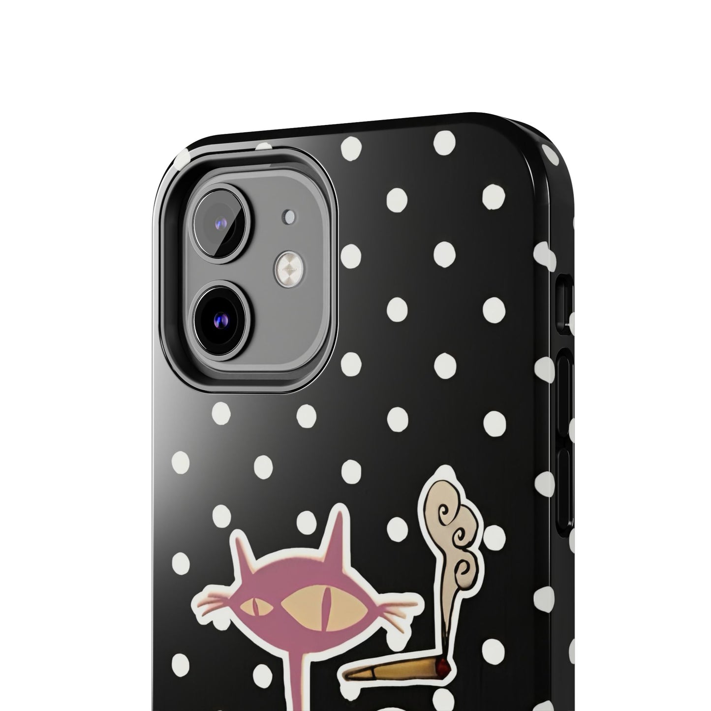 Black Le Cat Phone Case