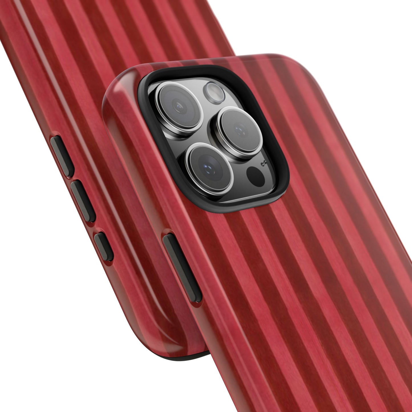 Red Pin Stripe Phone Case