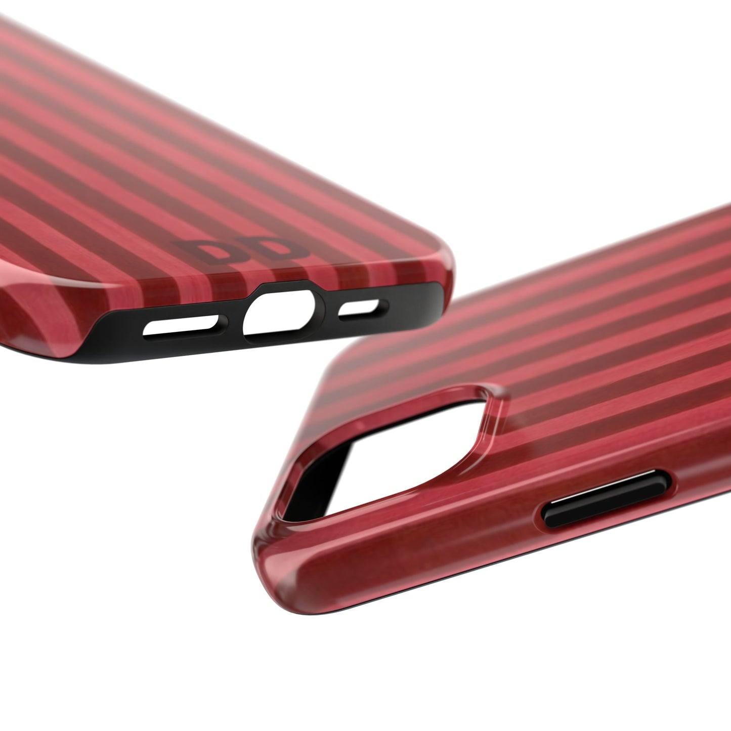 Red Pin Stripe Phone Case