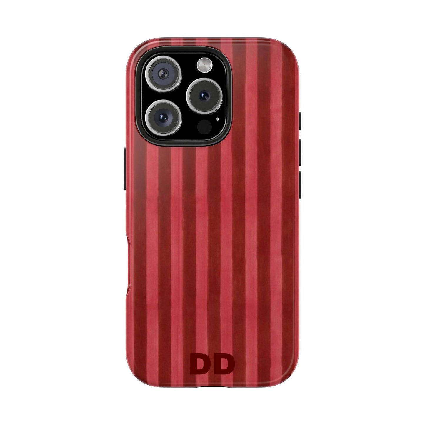 Red Pin Stripe Phone Case