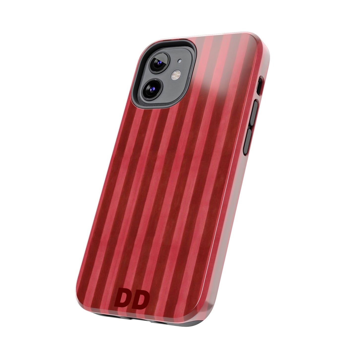Red Pin Stripe Phone Case