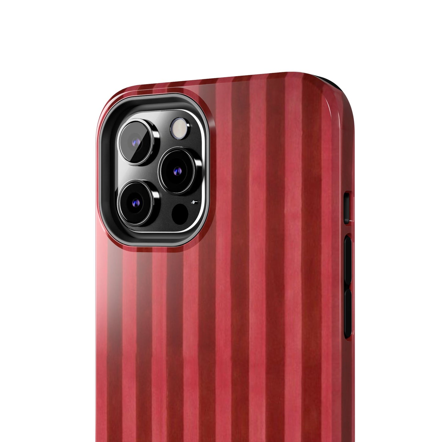 Red Pin Stripe Phone Case