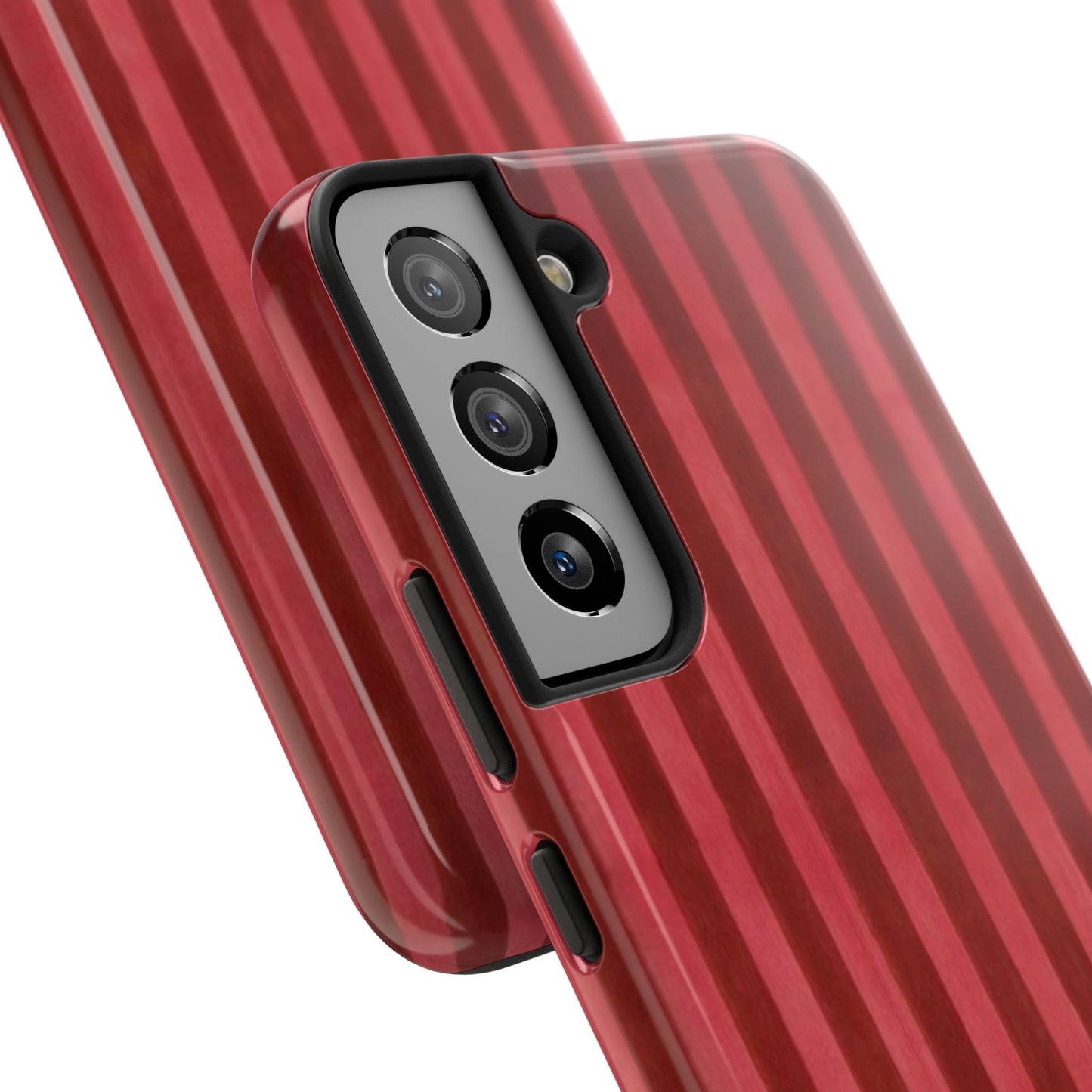 Red Pin Stripe Phone Case