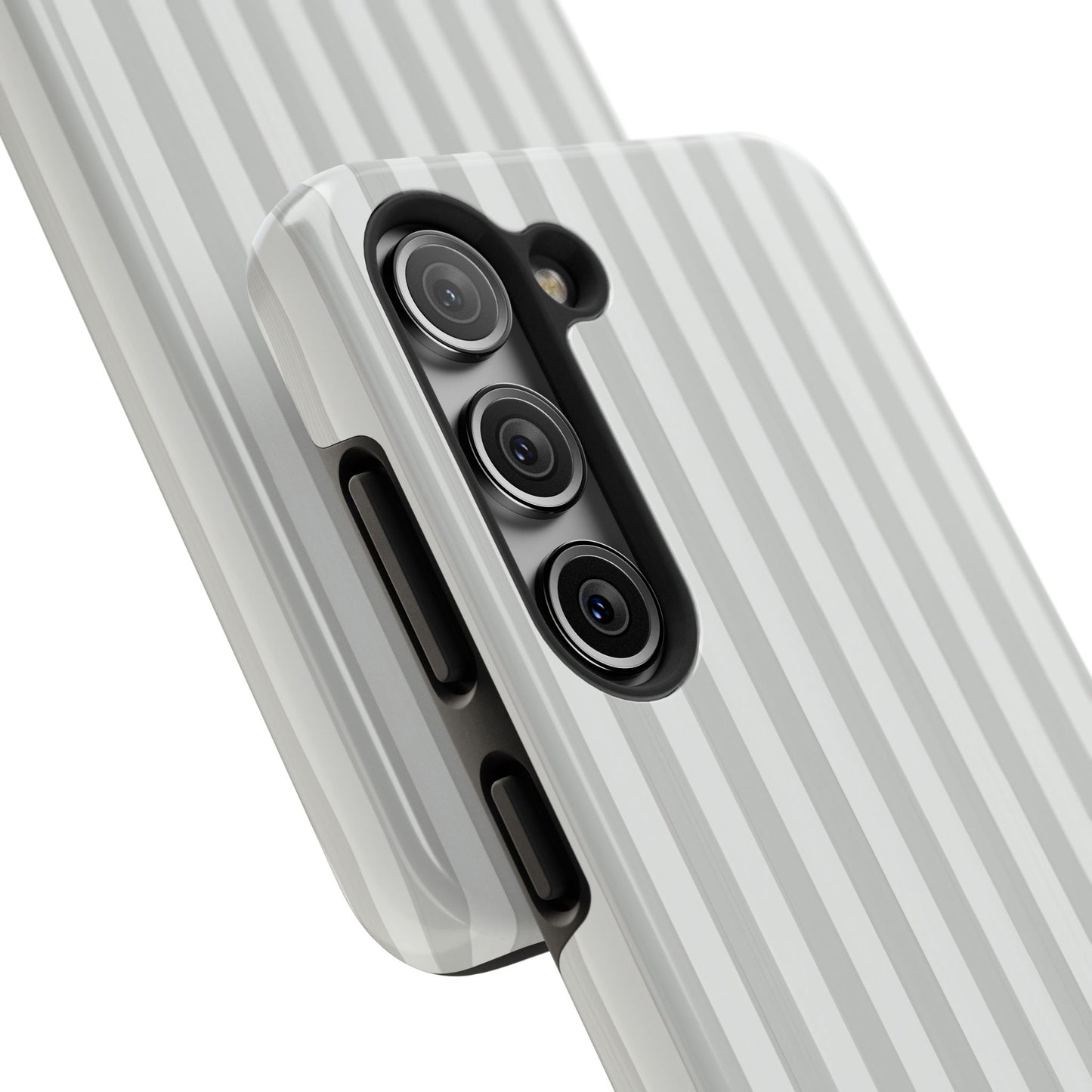 White Pin Stripe Phone Case
