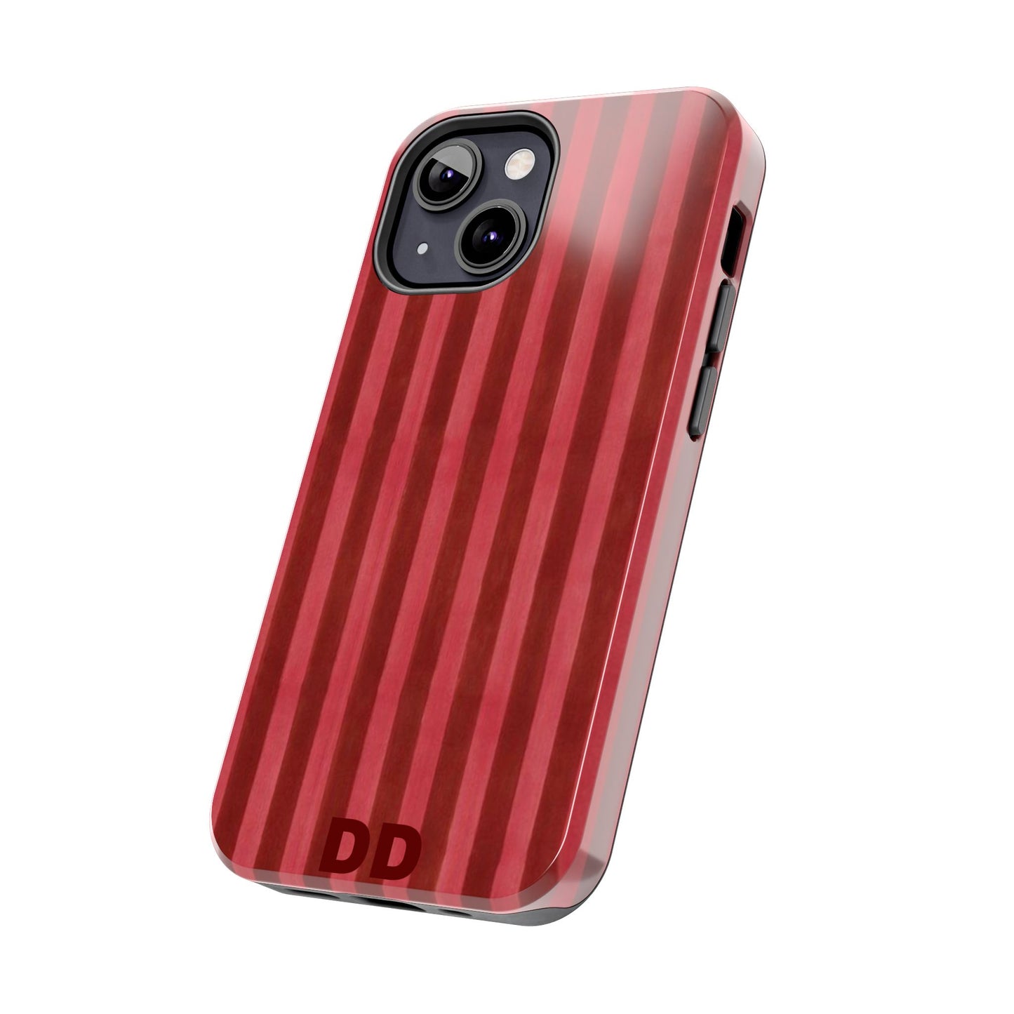 Red Pin Stripe Phone Case