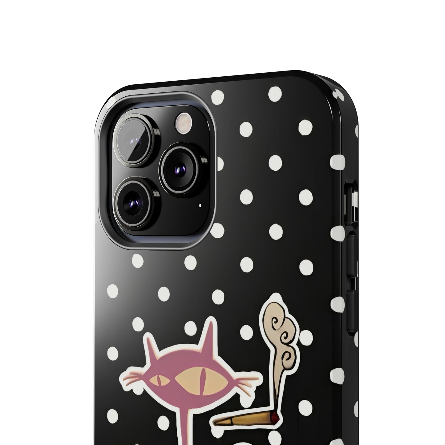 Black Le Cat Phone Case